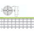 Вентилятор Ванвент YWF4S-630BR осевой в круглом фланце (10800 m³/h)